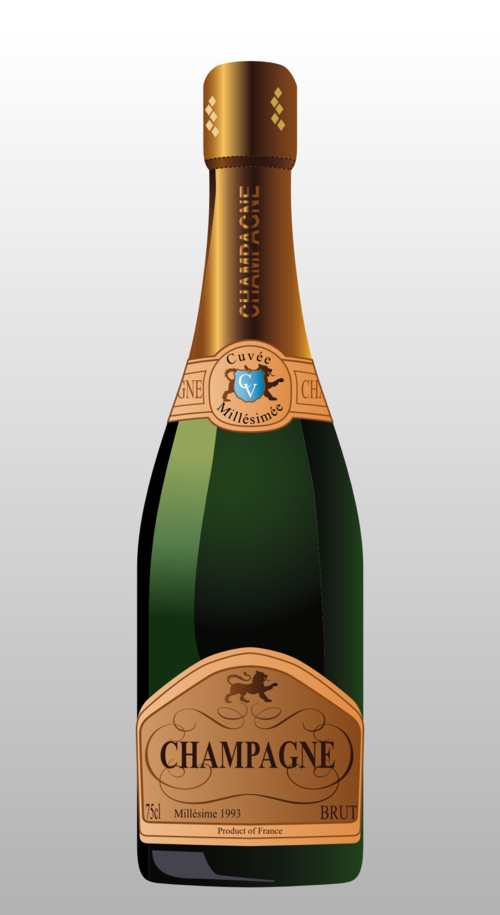 Zusatzkäufe Flasche Champagner